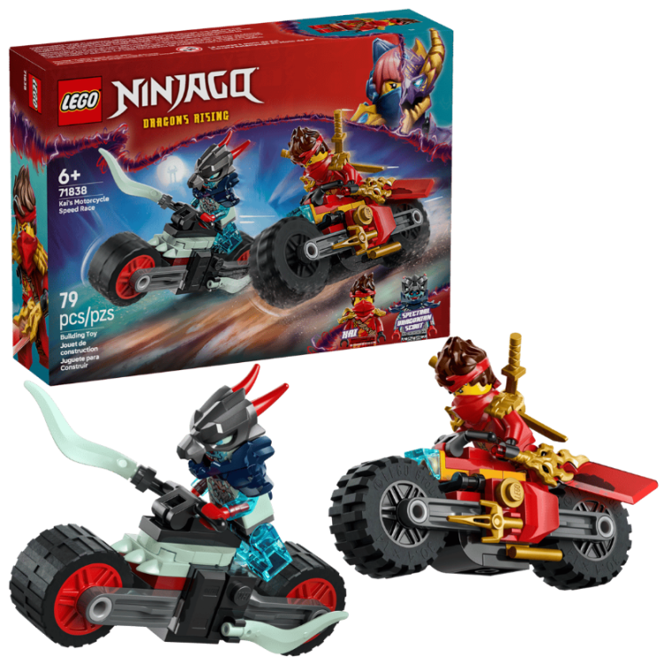 LEGO Ninjago – Kai a preteky na motorke LEGO Ninjago – Kai a preteky na motorke